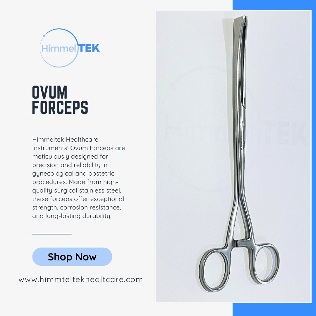Ovum Forceps 8"