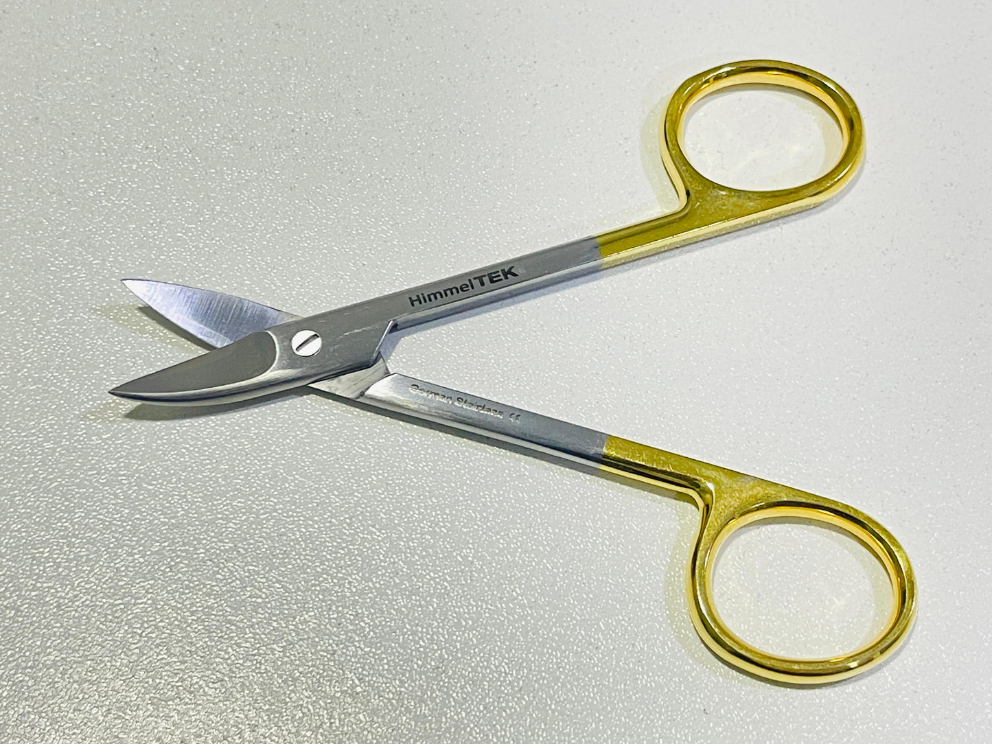 Dental Bee Bee Crown Scissors TC Gold